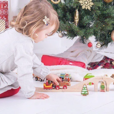 Obrázek produktu pro Bigjigs Rail Santovo spřežení + kolej