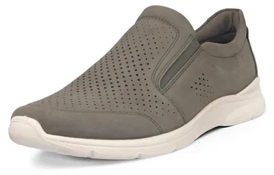 Produktbild von ECCO Herren Irving Lederloafer mit Lochmuster Grün 40