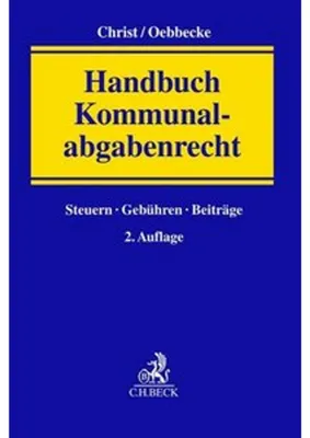 Obrázok produktu pre Handbuch Kommunalabgabenrecht