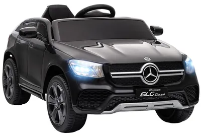 Productafbeelding van Elektrische auto voor kinderen, 12V kinderauto met afstandsbediening, LED-verlichting, muziek, 3 snelheden, 3-6 jaar, zwart
