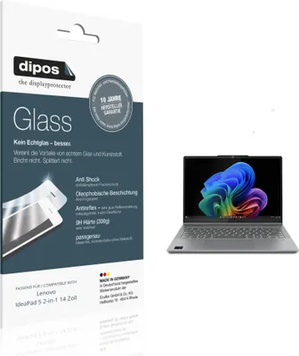 Zdjęcie produktu dla 2x dipos GlassAR Lenovo IdeaPad 5 2-in-1 14 Zoll