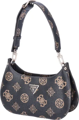 Produktbild von GUESS Damen Schultertasche Meridian Mocha Logo