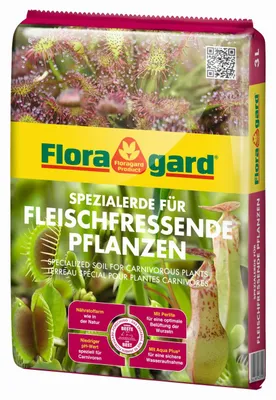 Produktbild von Fleischfressende Pflanzen Erde Floragard 3 L