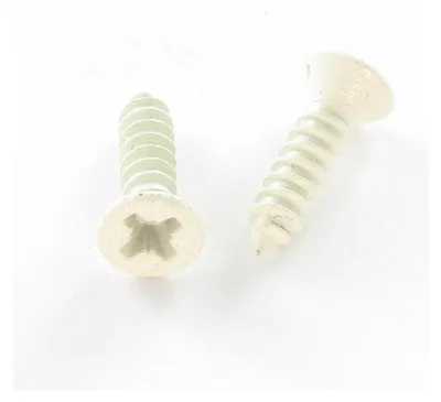 Produktbild von Blechschraube Senkkopfschraube Pozi 2,9 x 9,5 Verzinkt RAL9010 reinweiß
