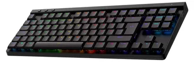 Productafbeelding van Logitech G G515 LIGHTSPEED TKL, Bekabeld en draadloos, RF draadloos + Bluetooth, Mechanische schakelaar, QWERTY-indeling, RGB LED-verlichting, Zwart