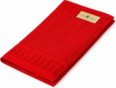 Produktbild von Casa Colori Frottier Seiftuch 30x30cm 30 x 30 cm rot Hohe Farbbrillanz, Einfache Pflege