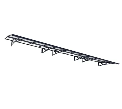 Zdjęcie produktu dla Palram - Canopia baldachim Amsterdam 6690 antracyt 139x671x33 cm