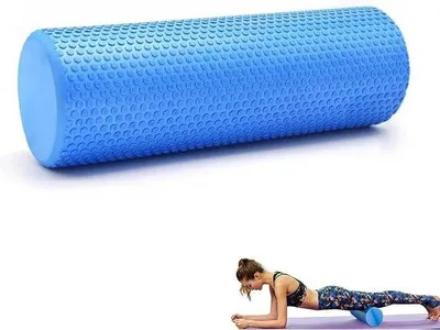 Produktbild von Famanu Foam Roller 2-in-1 Fitness-Massageroller - 45x15cm