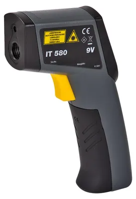 Infrarot Thermometer Infrarotthermometer Infarot Termometer Messpistole Laserpistole Laser Pistole 580°c Temperatur Meßpistole Messgerät Temperaturmessgerät 580c° 911063 94166 4031765941662 Stabilo-Fachmarkt.de Dema