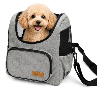 Haustier Tragetasche für Katzen & Hunde, Sling, Grau