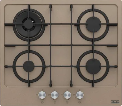 Image de Franke FHMA 604 3G DC OY C Noir, Marron, Inox Intégré 59 cm Plaque de cuisson à gaz 4 zone(s)
