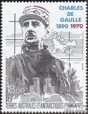 Produktbild von Briefmarken Französ. Gebiete Antarktis 1991 Mi 282 (kompl.Ausg.) postfrisch Charles de Gaulle
