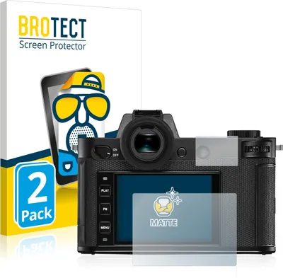 Produktbild von 2x BROTECT Schutzfolie für Leica SL2 Displayschutz Displayschutzfolie Folie Matt Entspiegelungsfolie