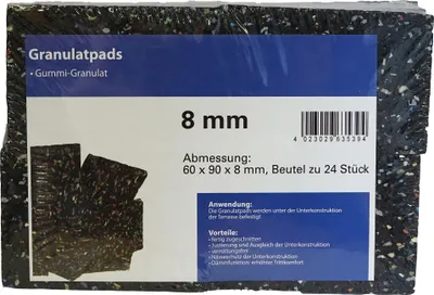 Produktbild von RE-Schraub Granulatpads 60x90mm 3mm 24Stk.