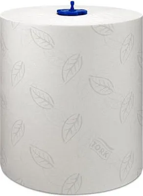 Produktbild von Papierhandtücher "Matic", weiß mit grauem Blattmuster, 2-lagig, H1-System, Advanced, TORK 120067