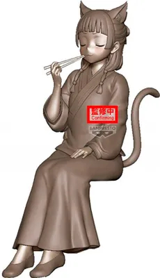 Obrázok produktu pre BANDAI Maomao jesť | The Apothecary Diaries zberateľská figúrka | BP28657P | 17 cm
