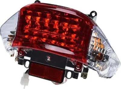 Produktbild von Rücklicht für die meisten LED-Roller (weiße Blinker) QT-4