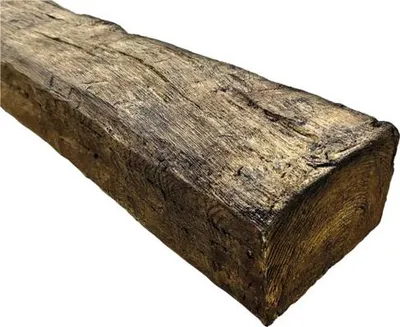 Obrázek produktu pro Umělý trámPolyuretanimitace dřeva dutý tmavý 20x13cm x 3m