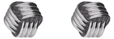 Produktbild von Elegante silberne Ohrstecker Knot Nivola A5512-HT