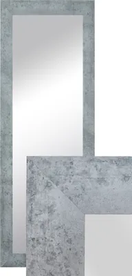 Obrázek produktu pro BD ART Nástěnné zrcadlo Dekorativní šatní zrcadlo Celoplošné zrcadlo 150x50cm Betonová barva