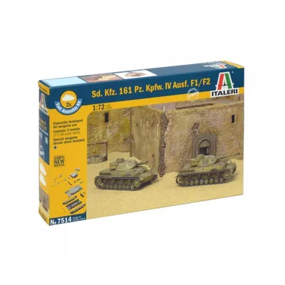Obrázok produktu pre 1:72 SdKfz.161 PzKpfw. IV F1 Fast As.Kit 510107514