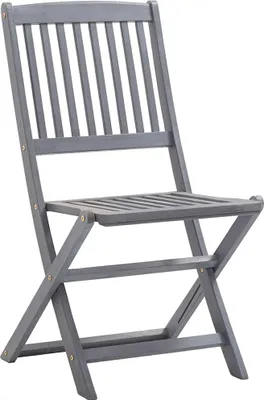 Produktbild von vidaXL Klappbare Gartenstühle 2 Stk. Massivholz Akazie