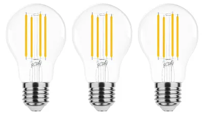 Produktbild von Modee E27 LED Filamentlampe A60 7W 806lm 4000K Neutralweiß 3 Stück