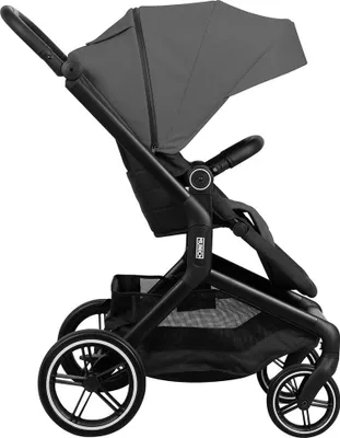 Produktbild von Munich Kinderwagen Mit Babywanne Schwarz Schwarz One Size