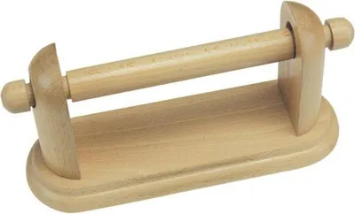 Immagine prodotto di Portarotolo in legno WI511 (Taglia unica) (Un colore)