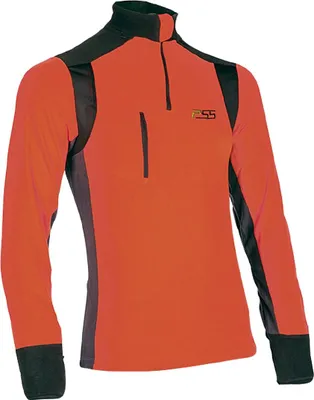 Produktbild von PSS Fleeceshirt X-treme Polar Orange/Grau Größe XXL