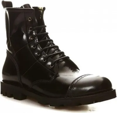 Produktbild von Diesel Damen Boots Stiefeletten " D-KOMBATT " Schwarz #407
