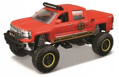 Produktbild von Maisto Chevrolet Silverado 1500 Z71 2014 Modellauto rot