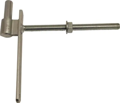 Produktbild von Durchschraubkegel 18 mm, M 14 x 195 mm, Edelstahl-Effekt