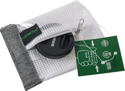 Produktbild von SnapBag A7 schwarz/transparent Packung mit 10 Stück