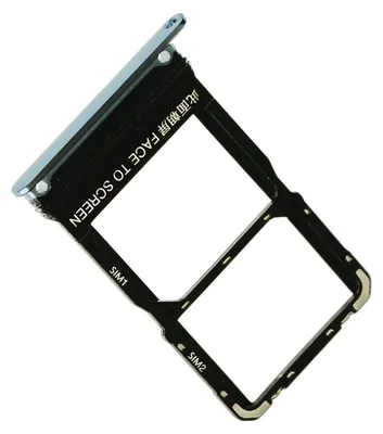 Produktbild von Xiaomi Mi 10 Sim Karten Halter Tray Fach (Grey), Grau