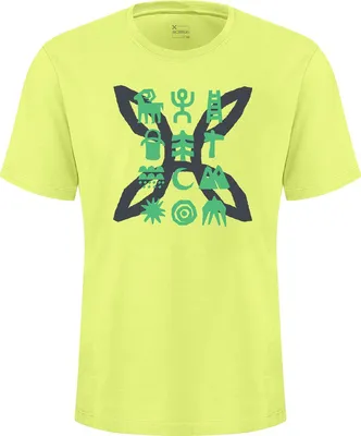 Produktbild von Montura ROCK PAINTING T-SHIRT (MTGC04X) - Herren T-Shirt, Farbe:202-SUNNY LIME, Größe:XL