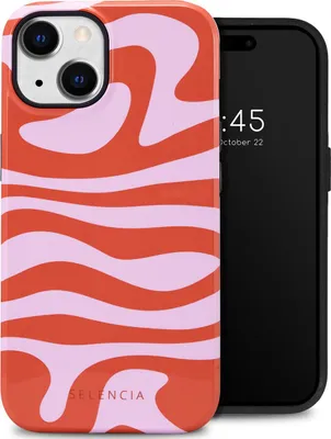 Zdjęcie produktu dla Selencia Vivid Backcover dla Apple iPhone 14 - Dream Swirl Pink