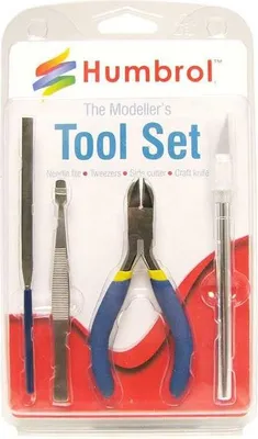 Produktbild von Humbrol Modellbau-Werkzeug-Set klein  1529150