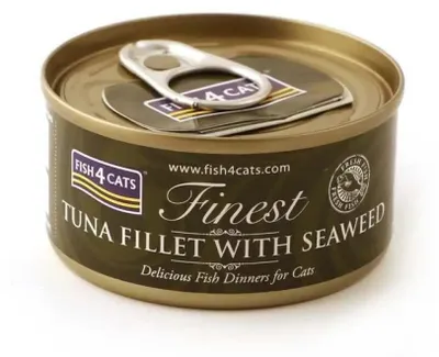Immagine prodotto di Filetto di tonno con alghe FISH4CATS - cibo umido per gatti - 70g