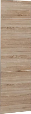 Produktbild von Küchenfront Vicco R-Line Sonoma 59.6 x 196 cm Möbelfront für den Kühlumbauschrank, Model 29602
