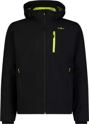 Produktbild von Cmp Man Jacket Zip Hood Nero-Acido Nero-Acido 48