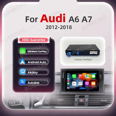 Produktbild von Drahtloser CarPlay-Adapter für Audi A6 und A7 – Android Auto-Schnittstelle mit GPS-Navigationsunterstützung