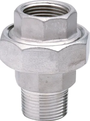 Produktbild von Edelstahl Fitting Verschraubung 1 Zoll IG/AG Gewindefitting