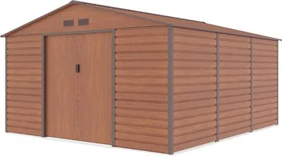 Produktbild von G21 Gartenhaus G21 GAH 1300 - 340 x 382 cm, braun G21-63900584