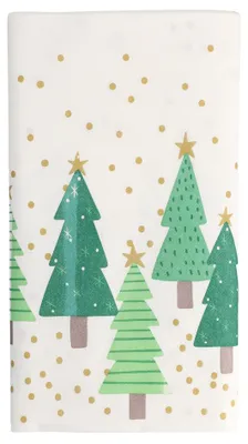 Image de Nappe de Noël PAPSTAR "Arbres d'hiver"