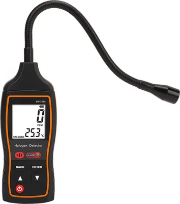 Zdjęcie produktu dla Wykrywacz nieszczelności klimatyzacji, halogenowy wykrywacz nieszczelności, elastyczna sonda, szybka reakcja od 0 do 1000 ppm do systemów wentylacji pożarowej