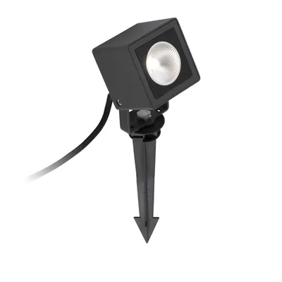 Produktbild von Faro 70151, Wandbeleuchtung für den Außenbereich, Schwarz, Aluminium, IP65, I, 7 W