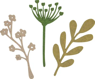 Produktbild von KidsDepot Blumen Fleur Set von 3 - Wanddekoration | KidsDepot