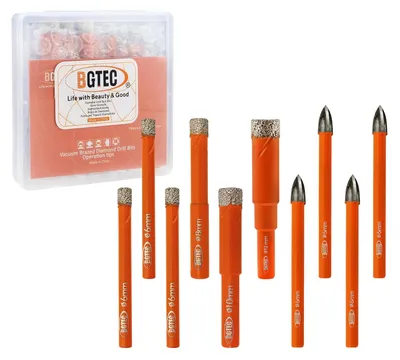 Productafbeelding van Set van 10 Metselwerk Boorbits met Tungsten Carbide Punt