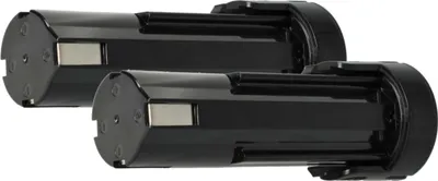 Produktbild von vhbw 2x Akku kompatibel mit Panasonic EY6220D, EY3652, EY6220DR, EY503BY, EY503B, EY3652DR, EY3652DA, EY6220B, EY6220 Werkzeug (3300 mAh, NiMH, 2,4 V)